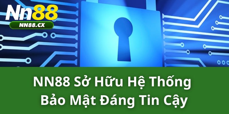 NN88 sở hữu hệ thống bảo mật đáng tin cậy